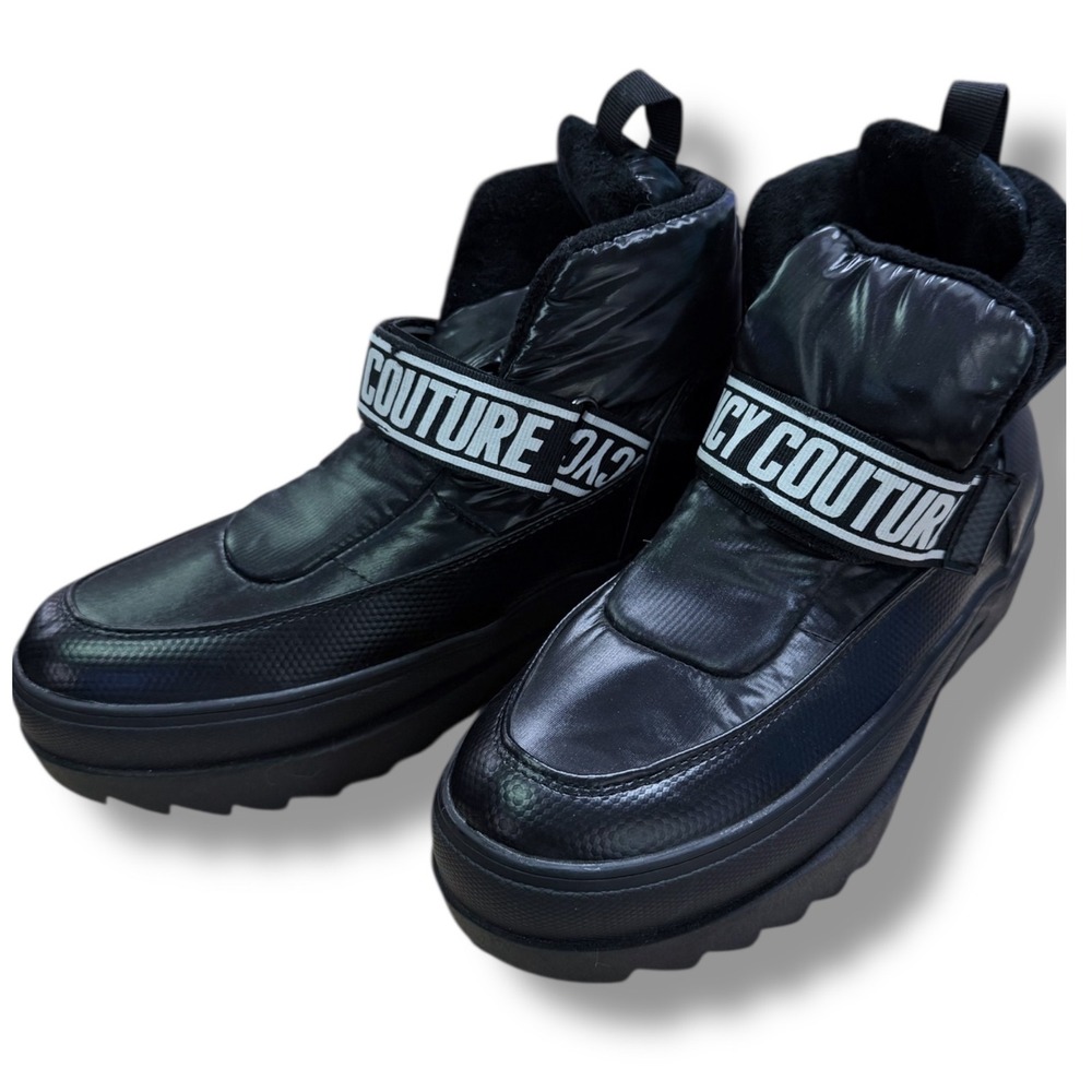 Juicy Couture Black Winter & Rain Boots